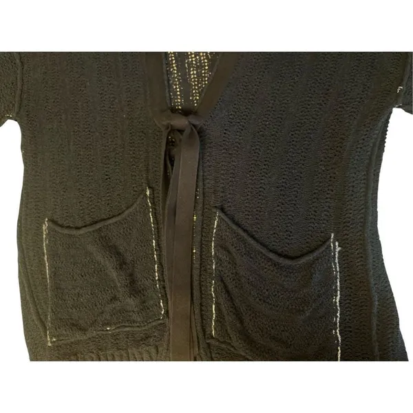 Anthropologie sweater by Free People short sleeve sz XS - Image 3