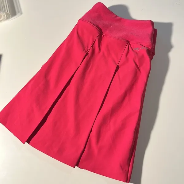 Nike Women's Flouncy Skort Tennis Golf Skirt Shorts Fuchsia Dark Pink Size SML - Image 5