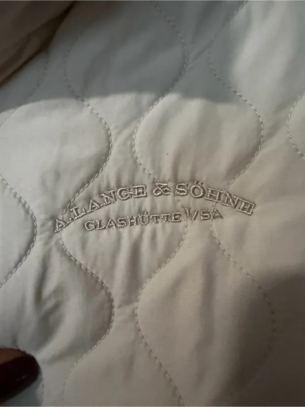 A. Lange & Söhne x Peter Millar Quilted Travel Vest Truffle (Size M) Rare Watch - Image 4