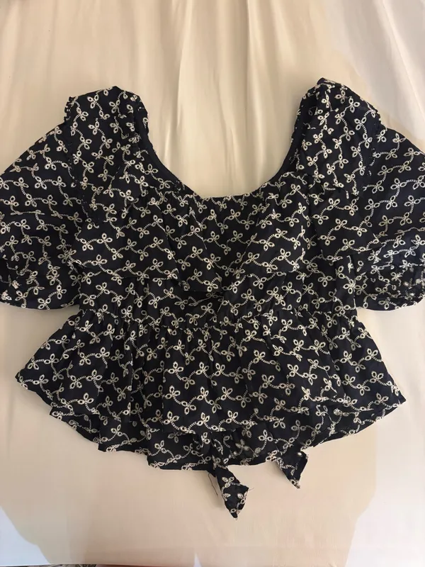 Navy Blouse Blue - Image 2