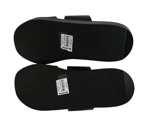 Qupid Womens 10 Slip On Black Sandal Slide NWOB - Image 9
