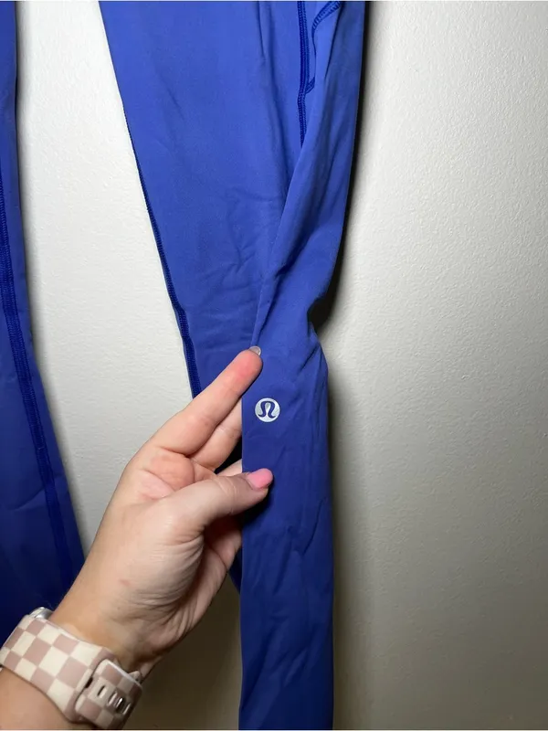 Lululemon Fast & Free Royal Blue Leggings - Image 7
