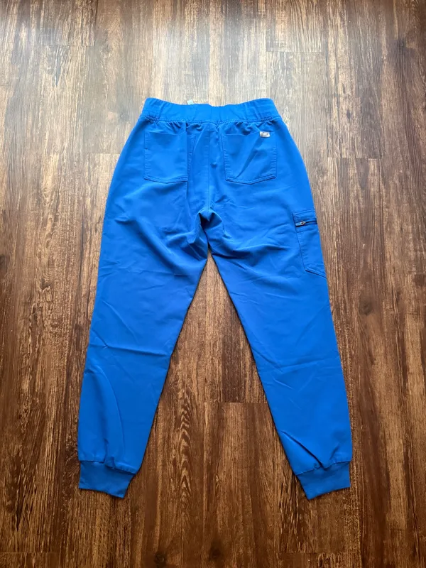 FIGS Women’s Royal Blue Zamora Jogger Scrub Pants Hospital Nursecore- Size S - Image 2
