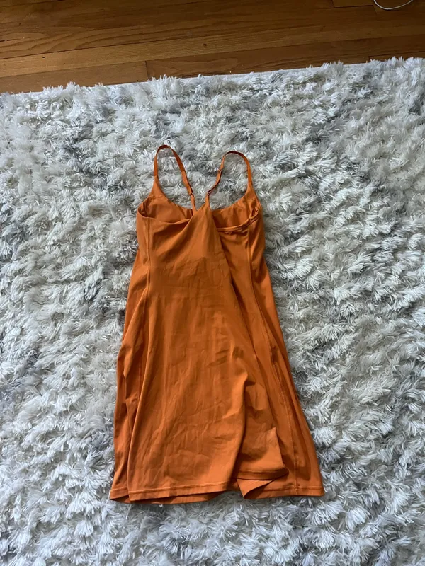 orange shein athletic dress - Image 4