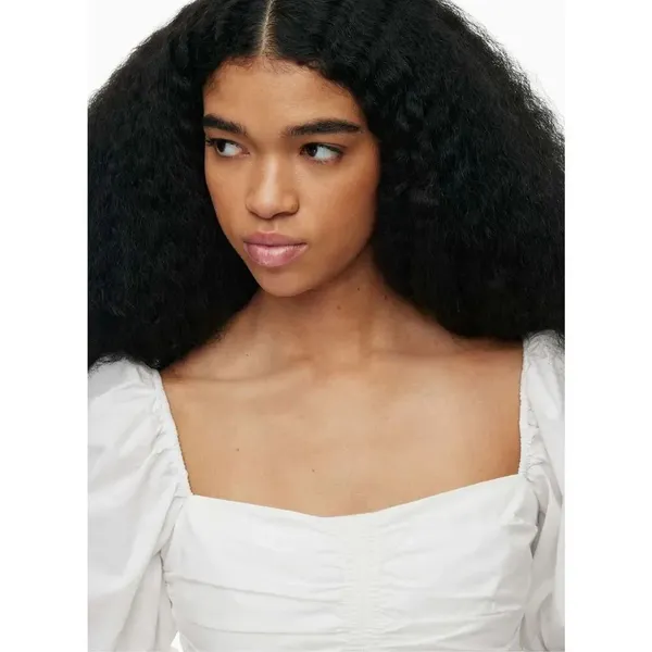 ✨Aritzia Wilfred Amuse Poplin Mini White Sz XS Dress✨ - Image 6