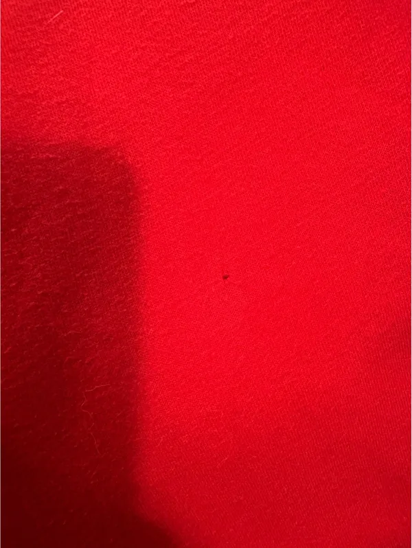 Y2K P.S. Aeropostale Red Sequin Low Rise Flare Sweatpants Girls 14 Or Women XS - Image 6