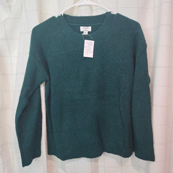 J Crew Ribbed Boyfriend Sweater In Extra Soft Yarn - Image 3