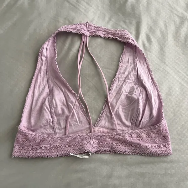 Urban Outfitters Out From Under Halter Lace Bralette - Image 3