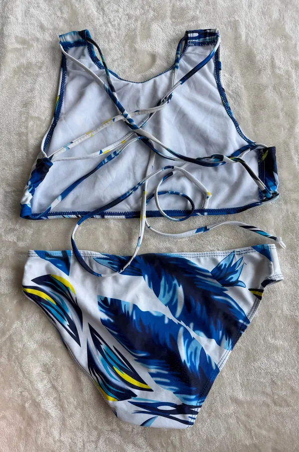 Swimsuit Blue Size M - Image 3