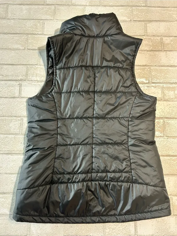 Calia Black Quilted Puffer Vest Outdoors size Medium - Image 2