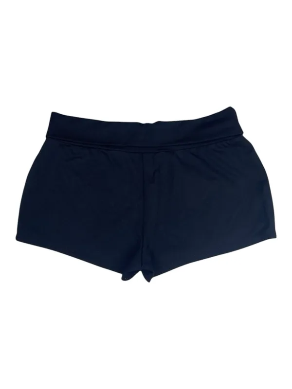 Motionwear ⍟ Roll Down Dance Gymnastics Short Shorts ⍟ Black Rhinestone ⍟ Small - Image 4