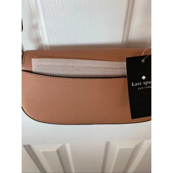 Kate Spade brown Crossbody bag Quinn Mini Bag new with tags retail $299 - Image 6