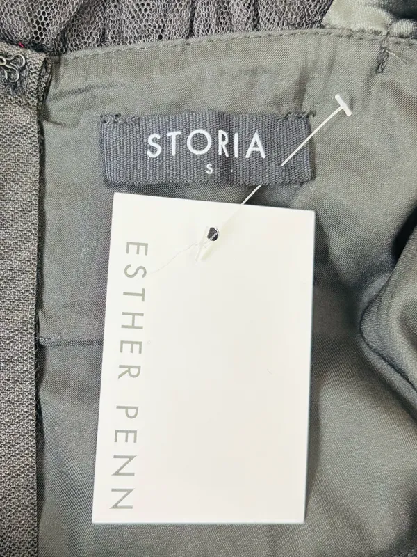 Storia black tulle ballet inspired mini dress. NWT. Size S - Image 4