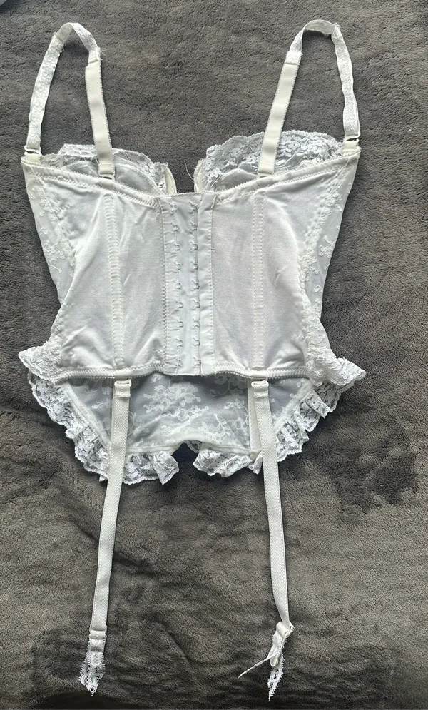 vintage corset White Size 32 C - Image 2