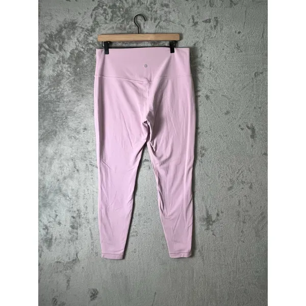 Lululemon Align High-Rise Pant 28" Size 14 Pink Nulu Leggings‎ Athleisure - Image 3
