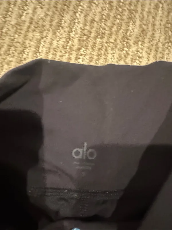 ALO Yoga Black High-Rise Bike Shorts - Image 2