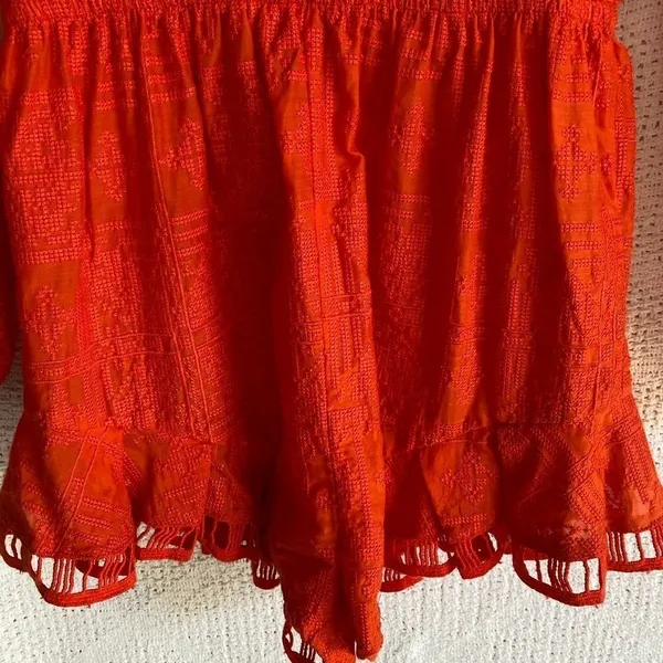 The Jetset Diaries Sundown Embroidered Romper nwt‎ - Image 8