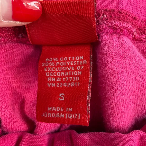 VTG Y2K Mossimo S Small Velour Pants Pink Flare Leg Low Rise Drawstring Hip‎ Hop - Image 6