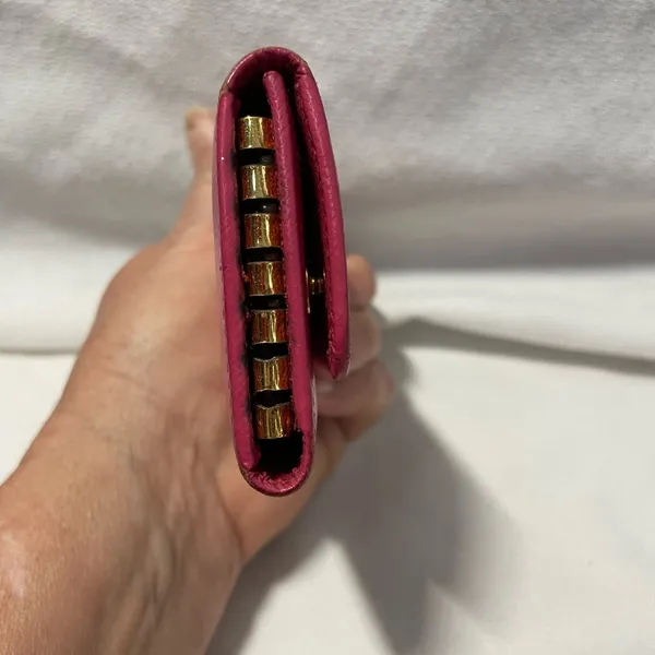 Prada Pink Saffiano leather key case - Image 2