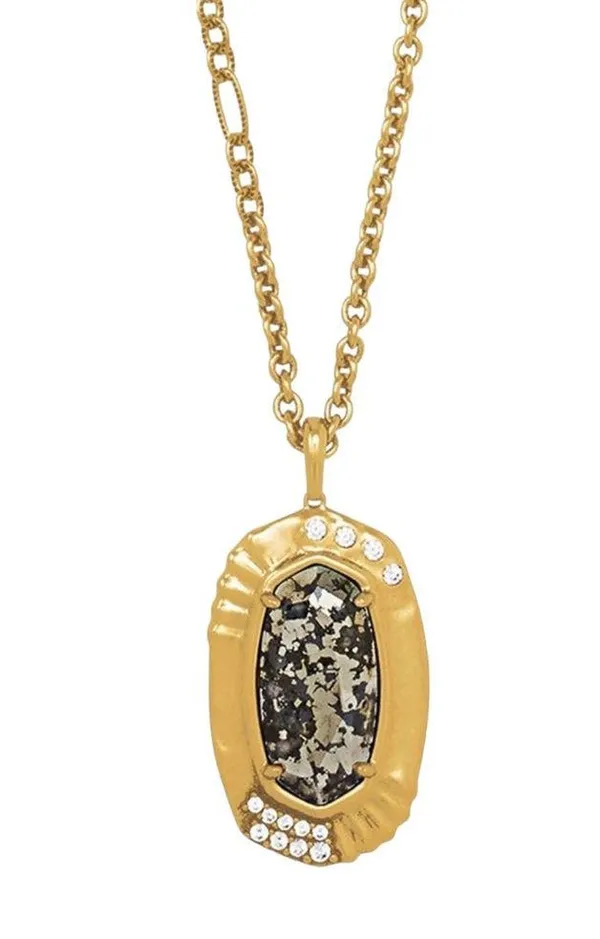 NWT! Kendra Scott Anna 14K Goldplated Pendant Necklace - Image 2