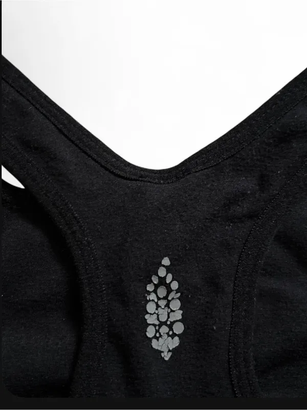 Free People Movement Every Single Time Sports Bra Women's XS/S Black Racerback - Image 5
