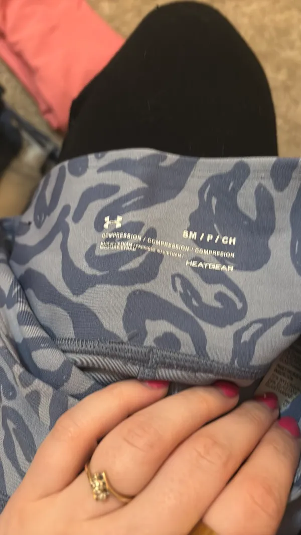 Under Armour Blue Rose Leggings - Image 2