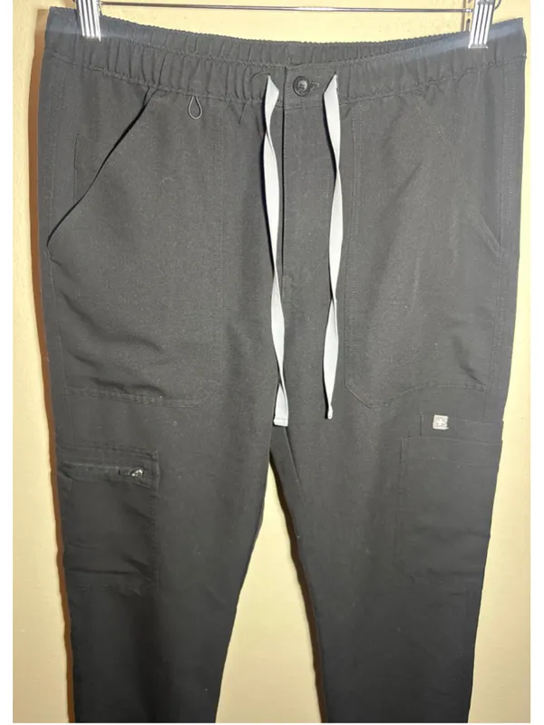 FIGS Scrub Pants Black Size S 30” inseam - Image 2