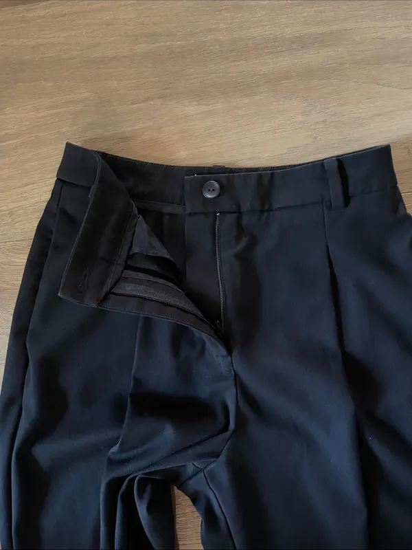 Marcella NYC Archie Trousers in Black 'One Design Five School Days' Size XS - Image 10