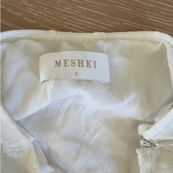 Meshki Top & Skirt Set Skylar Size S White - Image 4