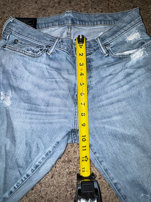 Abercrombie & Fitch Rustic Athletic Slim Stretch Womens Jeans size 31 x30 - Image 6