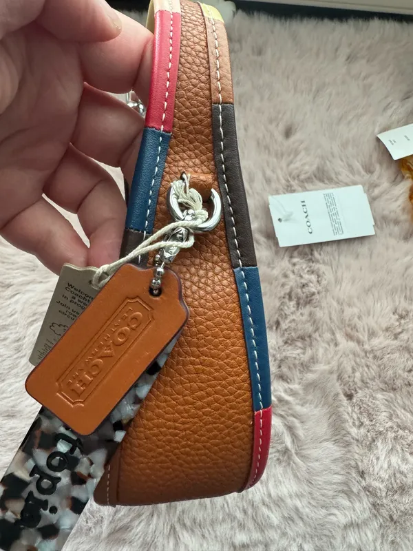 Coach Resin Short Chain Strap ck544 purple - Image 6