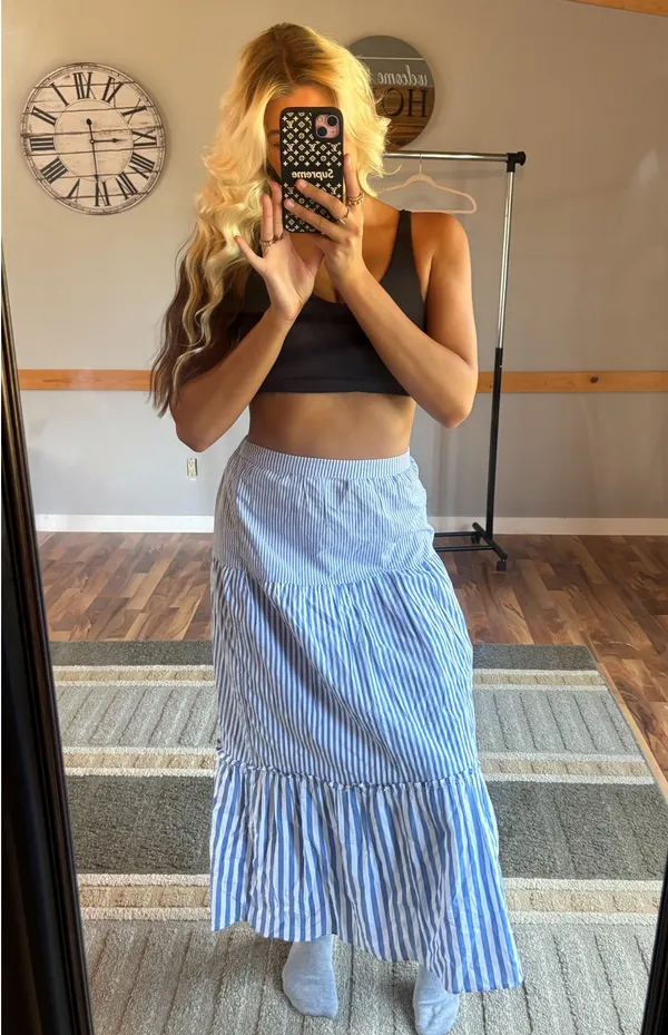 J. Crew Tiered Ruffle Maxi Skirt  - Image 5