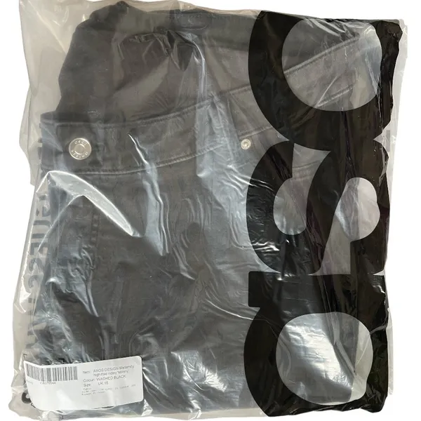 Asos Washed Black Maternity Ultimate Skinny Jeans, US12 - Image 9