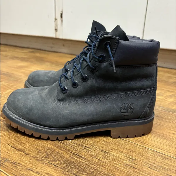 Timberland Men's Dark Blue Boots - Image 7