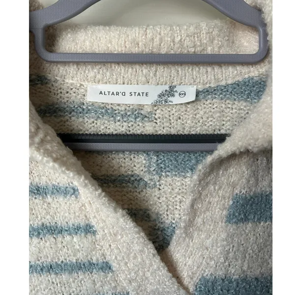 NWT Altar'd State Stripped Sweater - XXS - Image 4