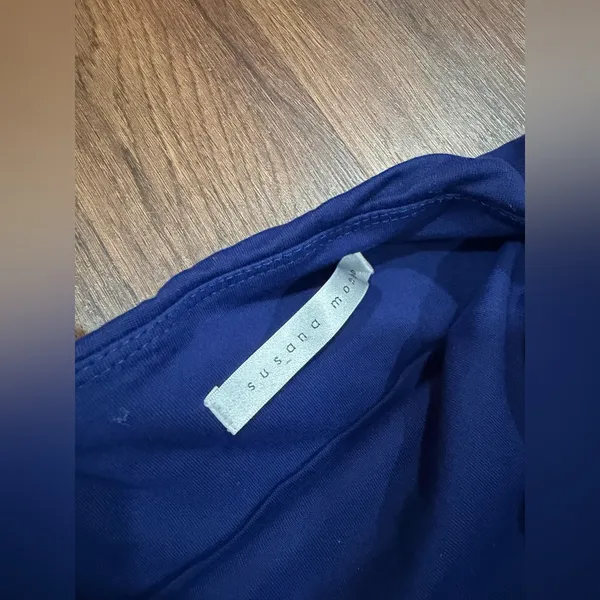 Susana Monaco Aurora Strapless Maxi Dress sapphire 240$ S revolve casual party - Image 4