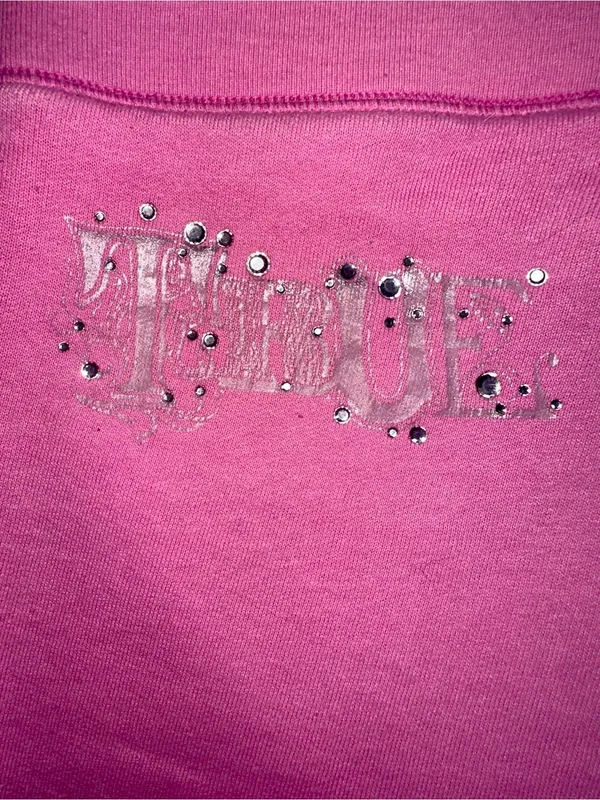 Vintage! 2000s Y2K VS PINK My Favorite Sequins Joggers! - Image 8