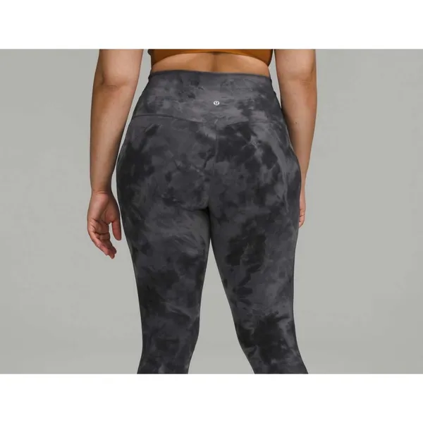 Lululemon Align High Rise Pant 25 Diamond Dye Graphite Grey Bronze Green 18 PLUS - Image 2