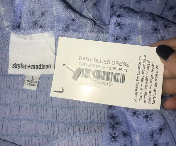 Skylar + Madison Smocked Dress - Image 4