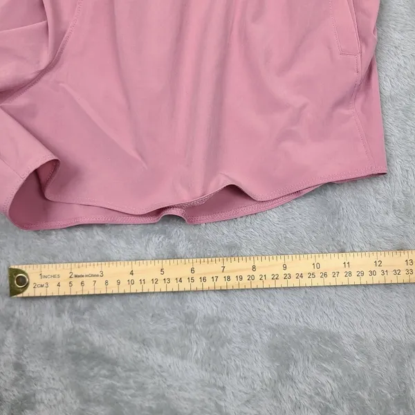 Women’s Under Armour Flex Woven 2 In 1 Shorts 2XL Pink Workout Exercise‎ - Image 9