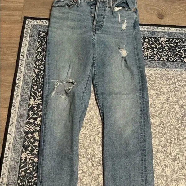 Levi’s wedgie straight jeans 27‎ - Image 8