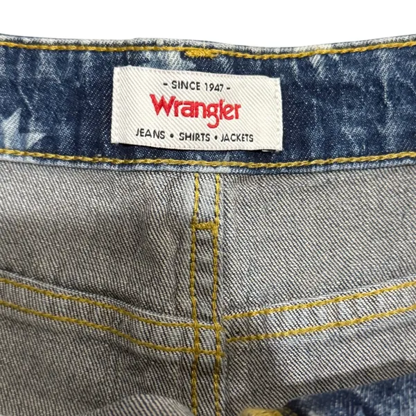 Wrangler Americana High Rise Vintage 3" Denim‎ Shorts Size 10 / 30 NEW - Image 3