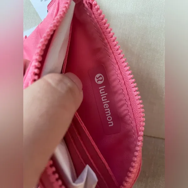 Lululemon Clippable Card Pouch - Sakura Pink - Image 9
