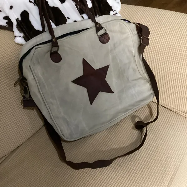 Primitive Star canvas purse/tote Bag - Image 2