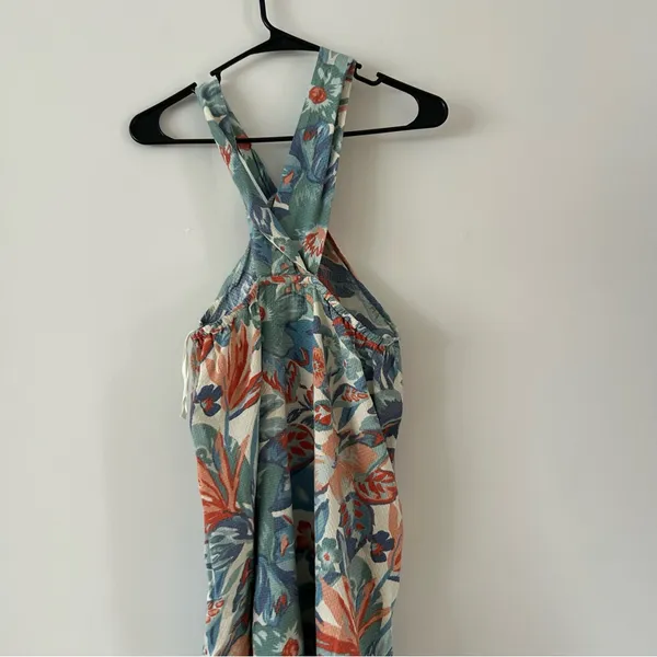 Faherty Paradise Blossom Floral Bay Twist Resort Tropical Beach Maxi Dress - Image 6