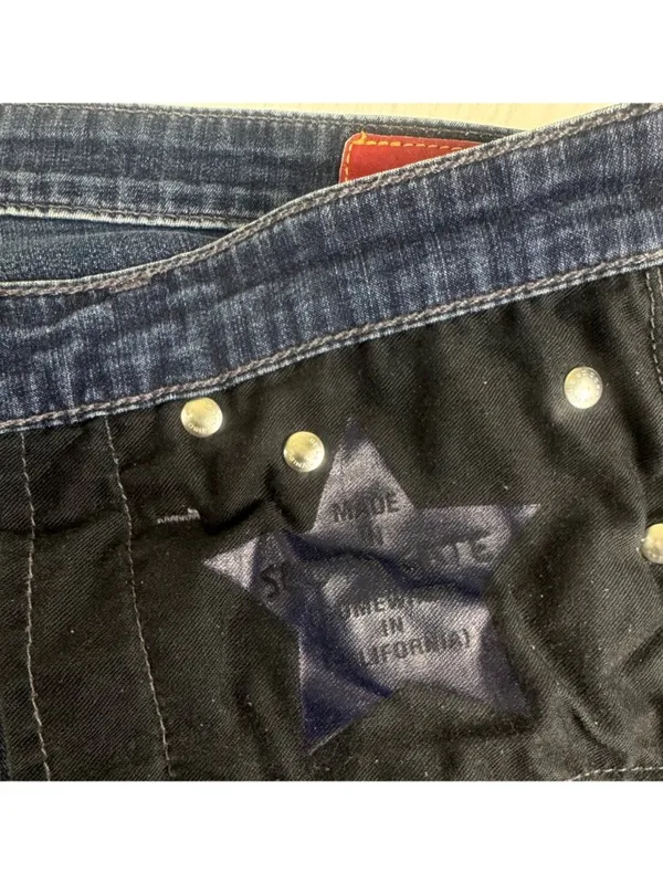 Women's Adriano Goldschmied The Angelina Petite Boot Cut Denim Jeans Size 32R - Image 12
