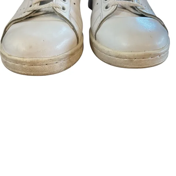 Adidas White Leather Sneakers - Image 2