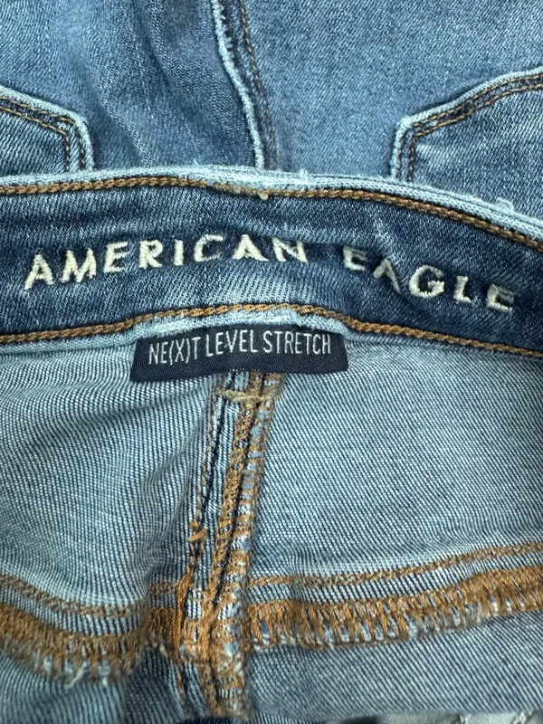 American Eagle Next Level Stretch Super Hi-Rise Jegging Jeans Size 4 Long - Image 7