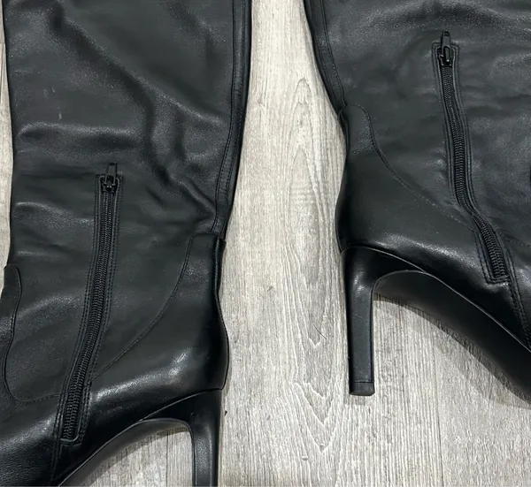 Nine West Maxim Leather Boots - Image 4