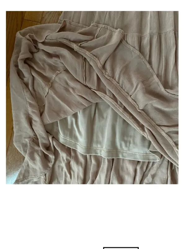pink tiered smocked maxi dress Size M - Image 6